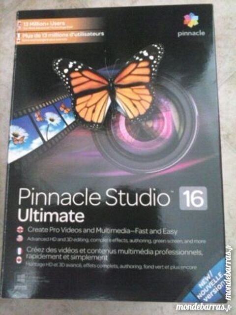 Pinnacle Studio 16 Ultimate:  Logiciels 100 Saint-Quentin (02)