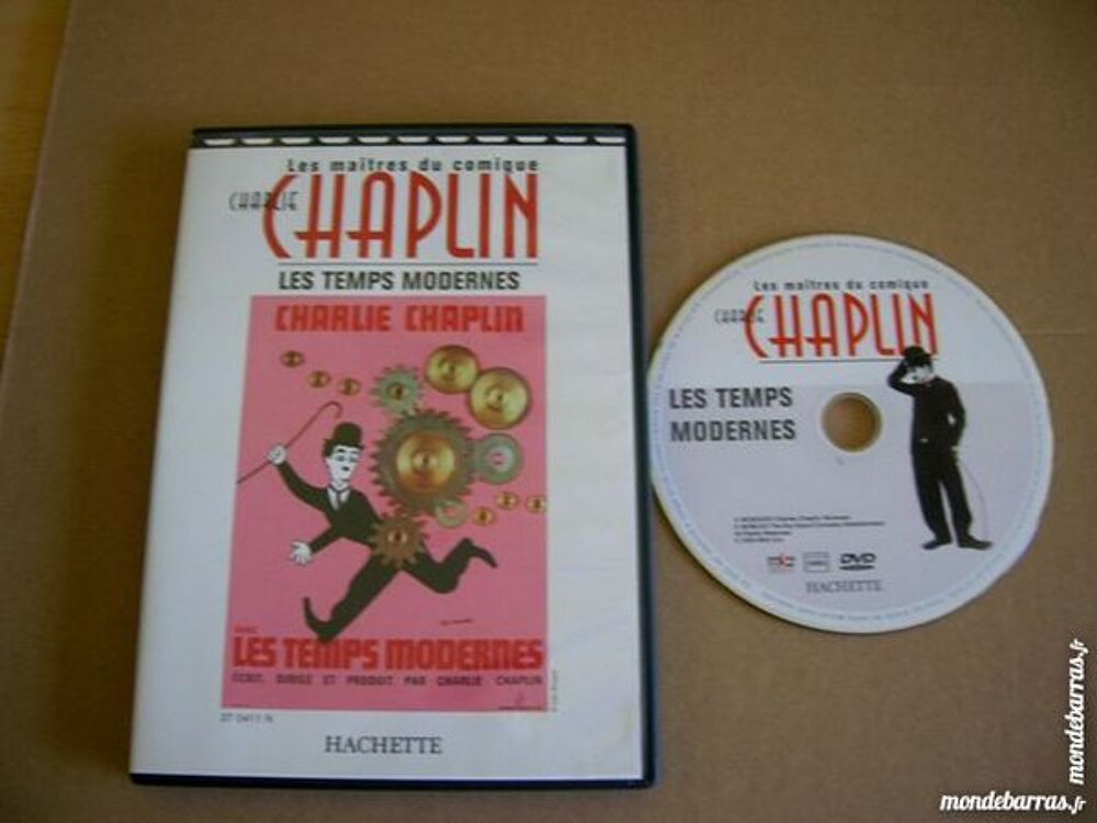 DVD LES TEMPS MODERNES - Charlie Charplin (CHARLOT DVD et blu-ray