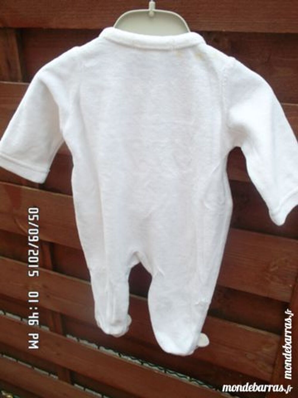 pyjama &eacute;cru dessin canari Vêtements enfants