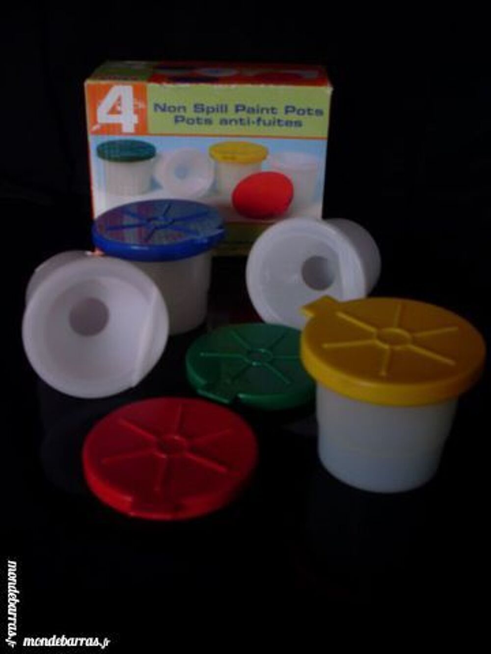 Pots pour peinture Anti-Fuite NEUF Jeux / jouets
