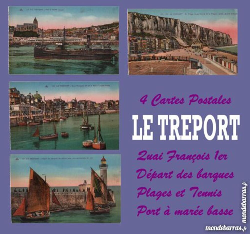 CARTE POSTALE - LE TREPORT 