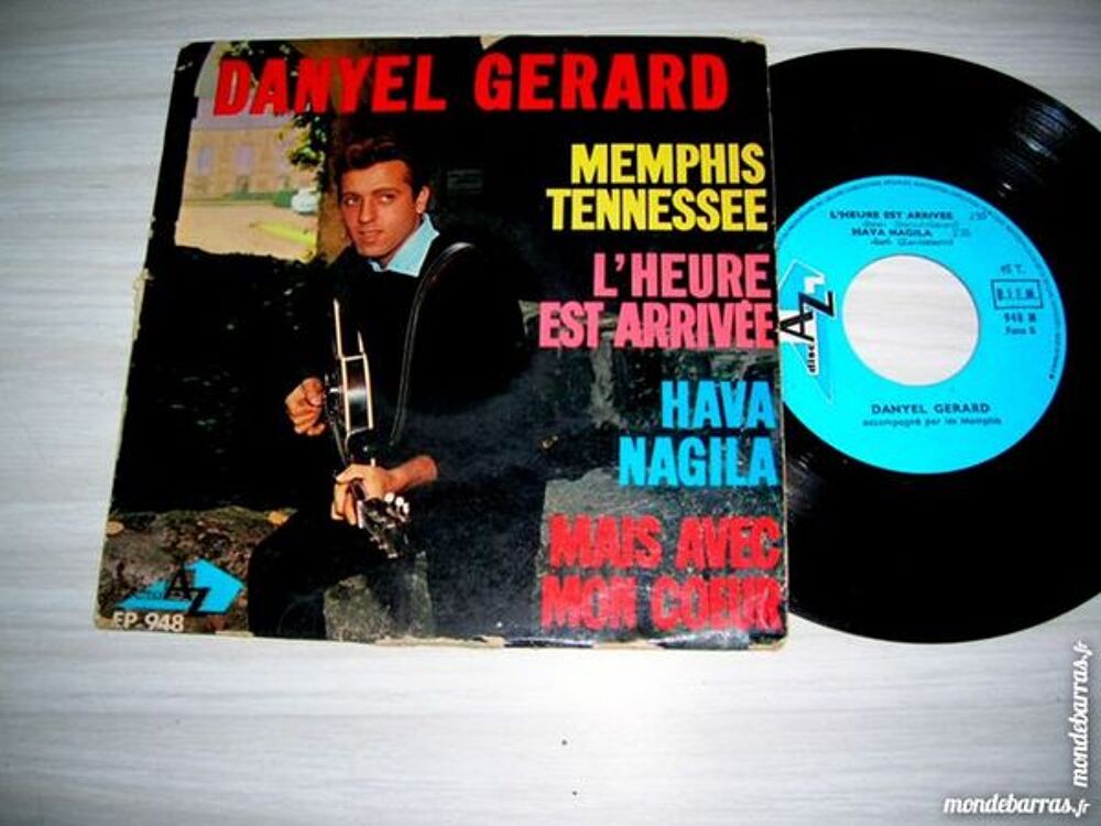 EP DANYEL GERARD Memphis Tennessee CD et vinyles