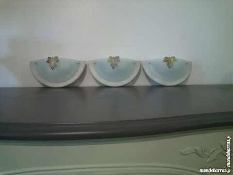 lot de 3 appliques murales demi-lunes 30 Reims (51)