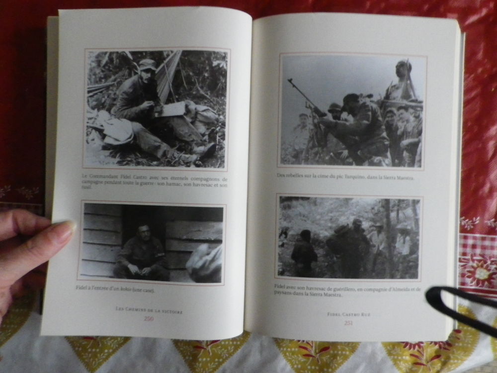 LES CHEMINS DE LA VICTOIRE MEMOIRES FIDEL CASTRO Livres et BD