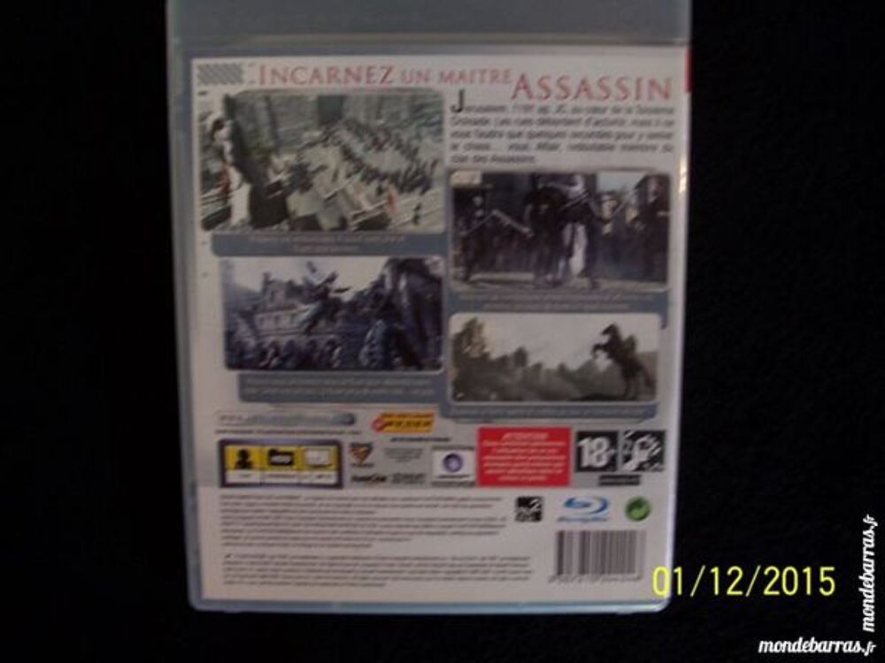 JEU PS3 ASSASSIN'S CREED Consoles et jeux vidos