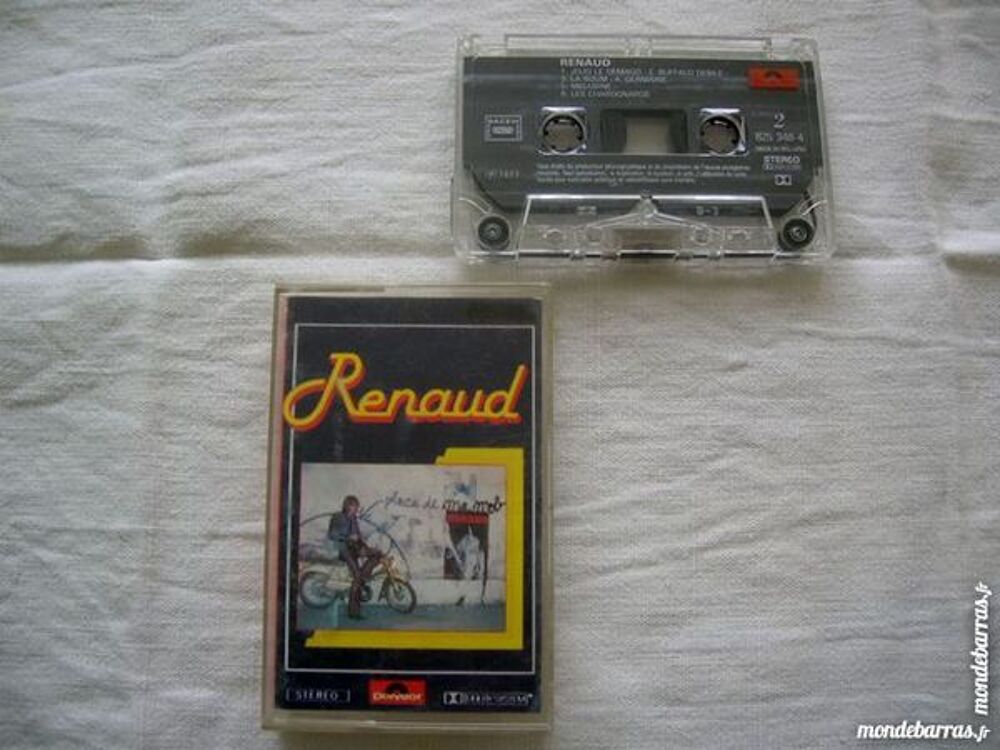 K7 RENAUD Place de ma mob CD et vinyles