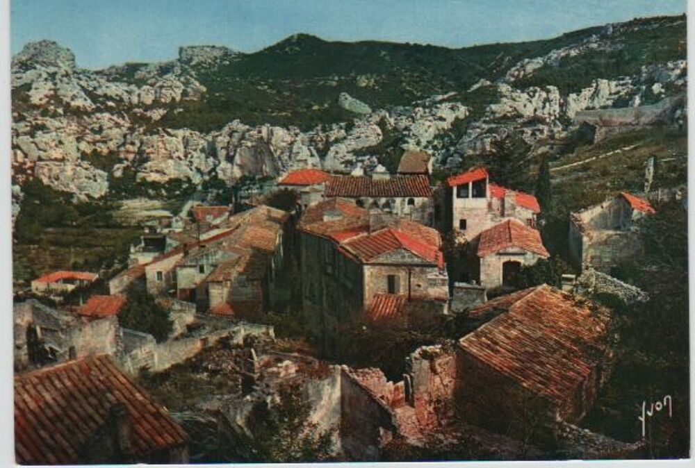 Carte Postale Ancienne Les Beaux de Provence (B du R) 