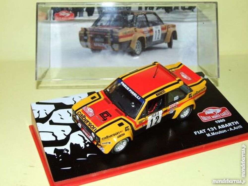 Fiat 131 Abarth Mouton Monte Carlo 1980 1/43 Neuf Jeux / jouets