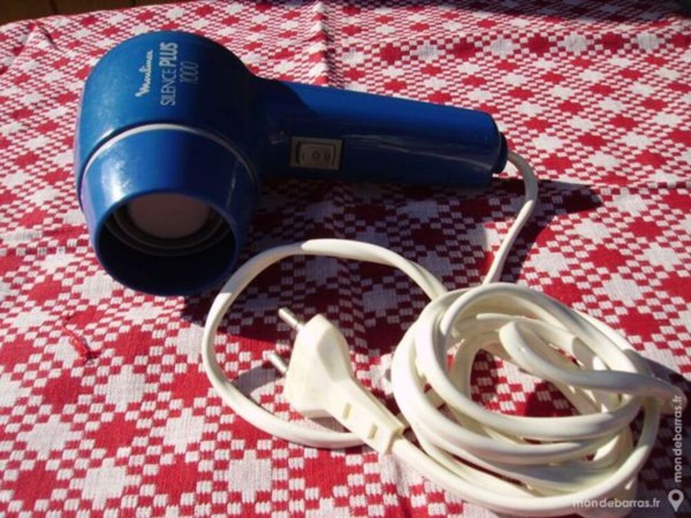 SECHE-CHEVEUX &laquo; Moulinex &raquo; Silence Plus 1000 Electroménager