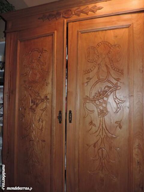 Armoire en sapin ancienne 100 Solers (77)