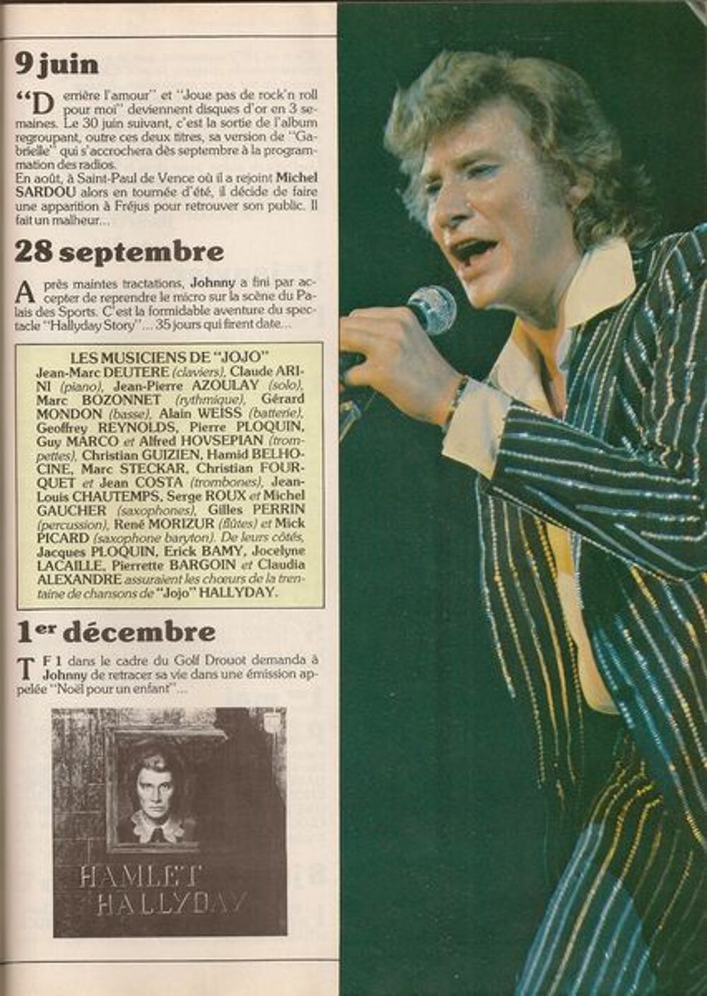 Johnny Hallyday Collection num&eacute;ro 1 CD et vinyles