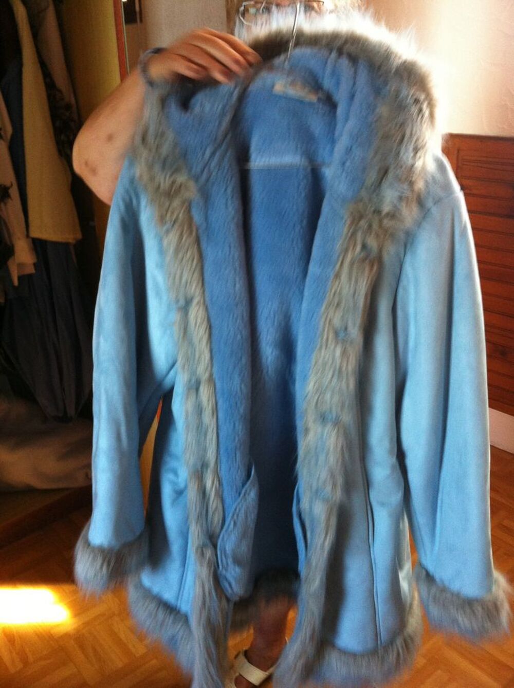 MANTEAU BLEU Vêtements