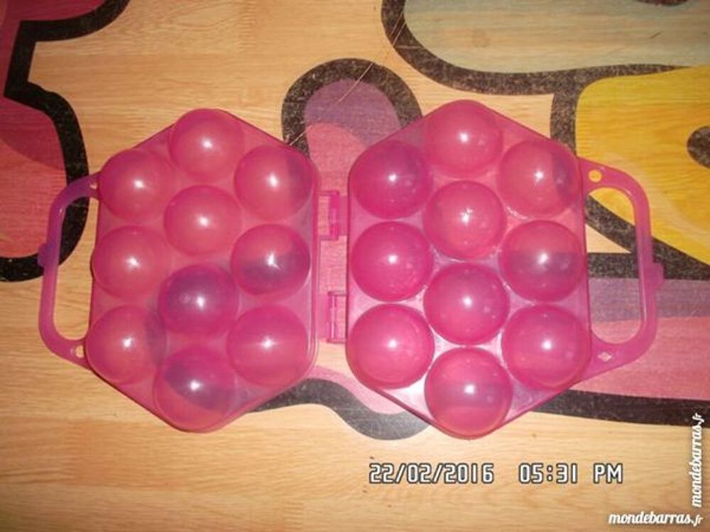 BOITE ROSE A OEUFS Cuisine