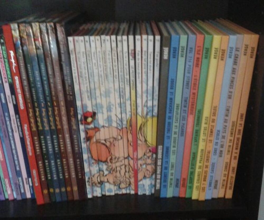 COLLECTION BD comme neuve ! titeuf, kid, game over, tintin.. Livres et BD