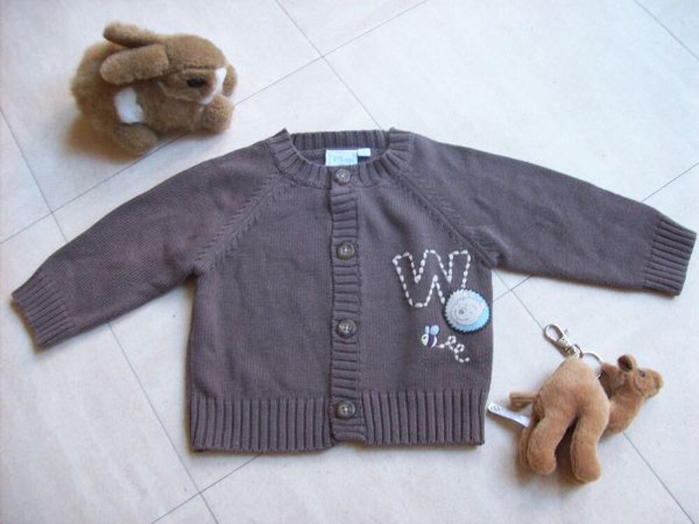 PARKA et GILET marron - 6 mois - zoe Vêtements enfants