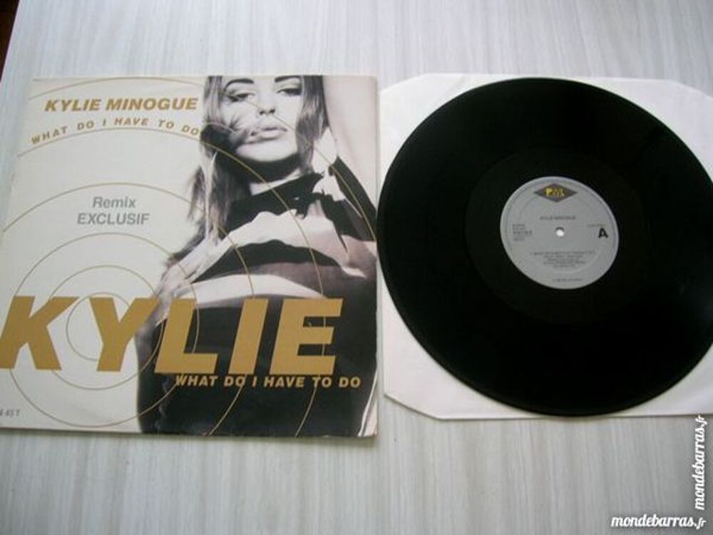 MAXI 45 TOURS KYLIE MINOGUE What do I have to do CD et vinyles