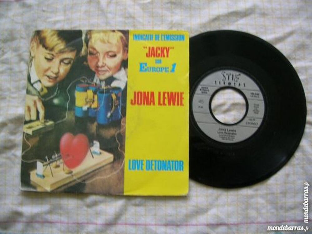 45 TOURS JONA LEWIE Love detonator - Indicatif Europe CD et vinyles