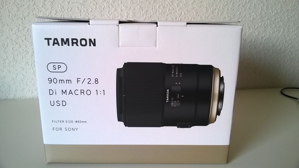 TAMRON SP 90mm F/2.8 Di MACRO 1:1 VC USD (dernier mod&egrave;le)
Photos/Video/TV