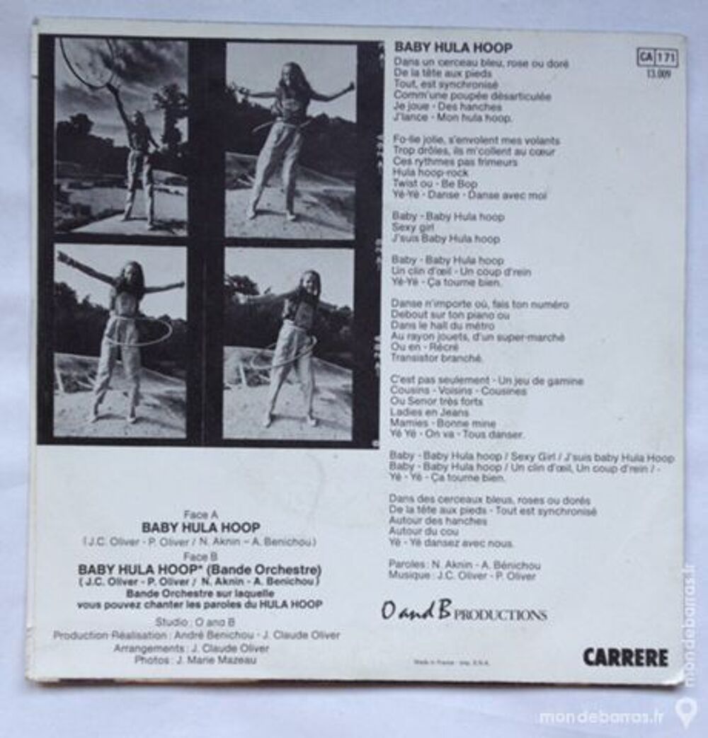 45 tours vinyle Delphine CD et vinyles