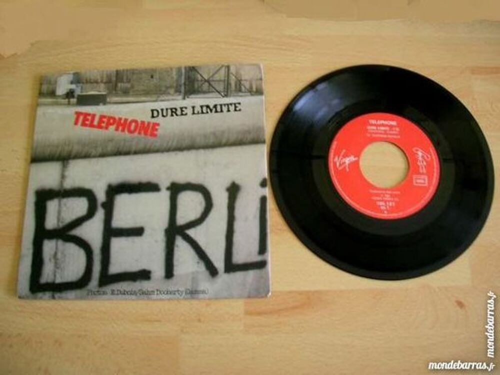45 TOURS TELEPHONE Dure limite CD et vinyles