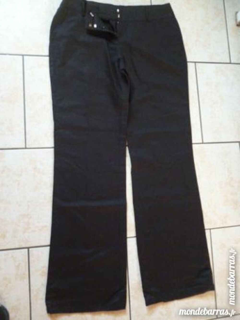 Camaieu pantalon top noir habillé