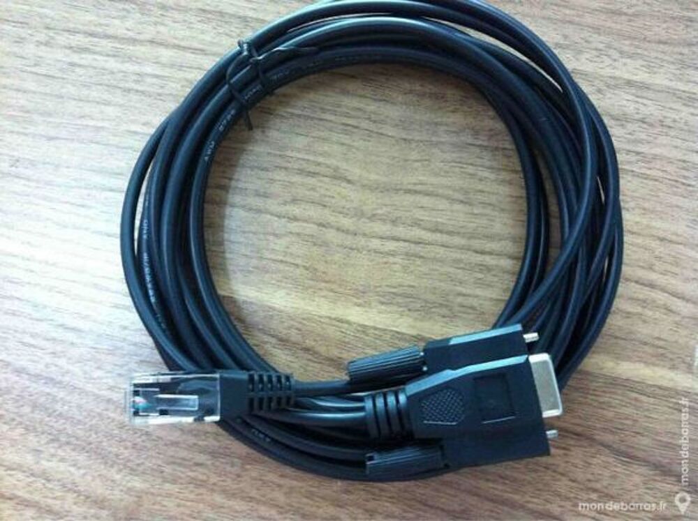 VGA Cable RS232 Serial to RJ45 Cable Matériel informatique