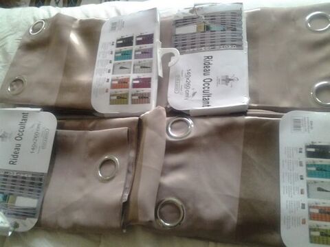 4 Rideaux occultant 15 Mriel (95)