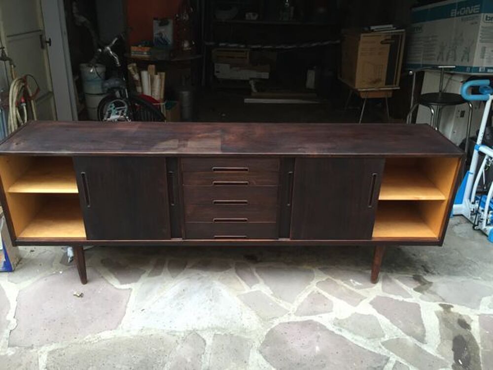Buffet en Teck vintage Nils Jonsson Meubles
