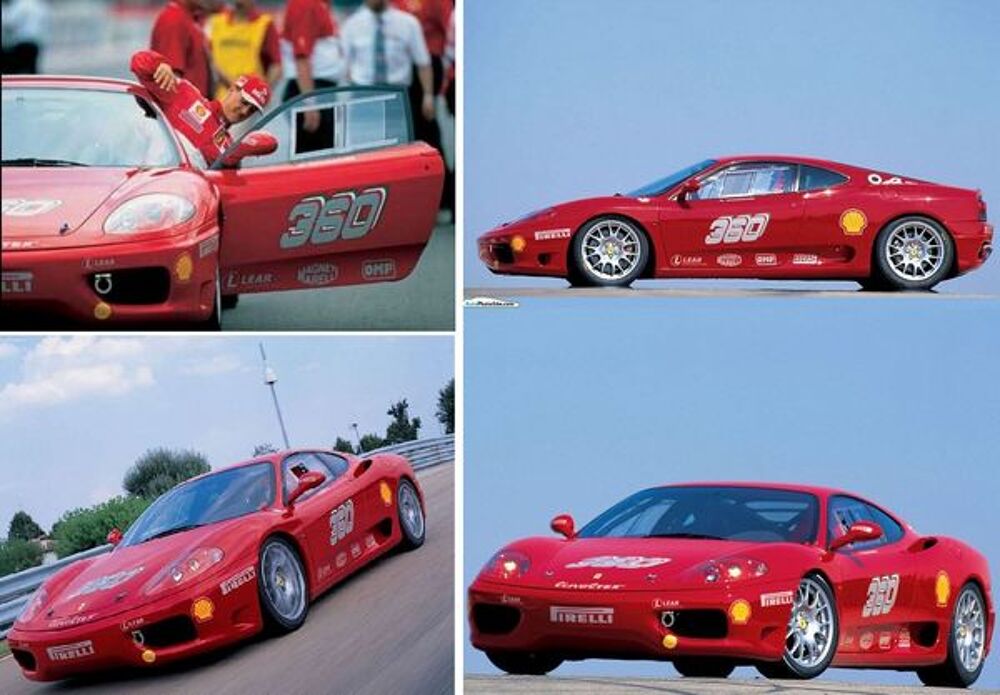 Ferrari 360 Challenge M.Schumacher decals 1/18 