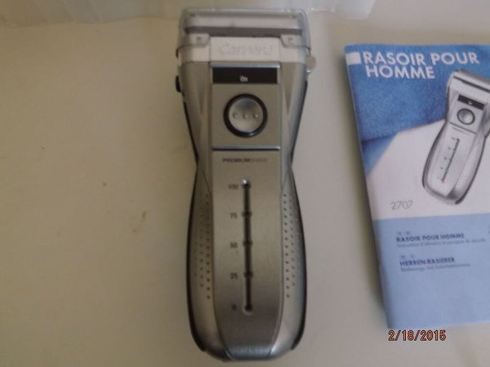 Rasoir pour homme rechargeable carrera premnieums Electroménager