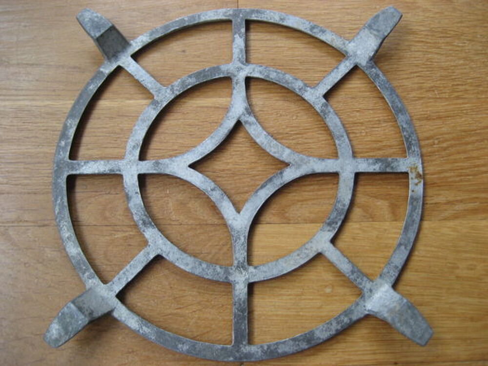 Ancien dessous de plat en alu ann&eacute;es 50 Cuisine