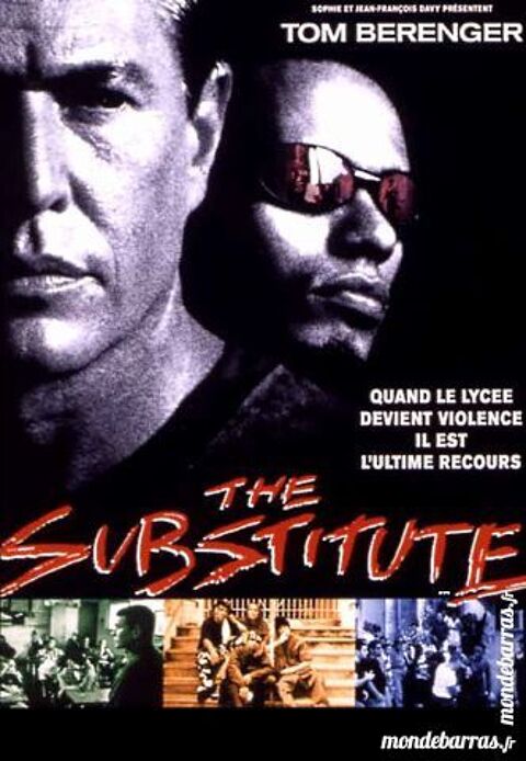 Dvd: The Substitute (154) 6 Saint-Quentin (02)