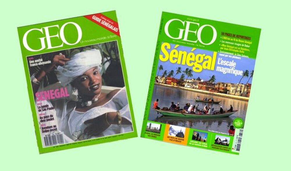 SENEGAL - g&eacute;o - AFRIQUE / prixportcompris Livres et BD
