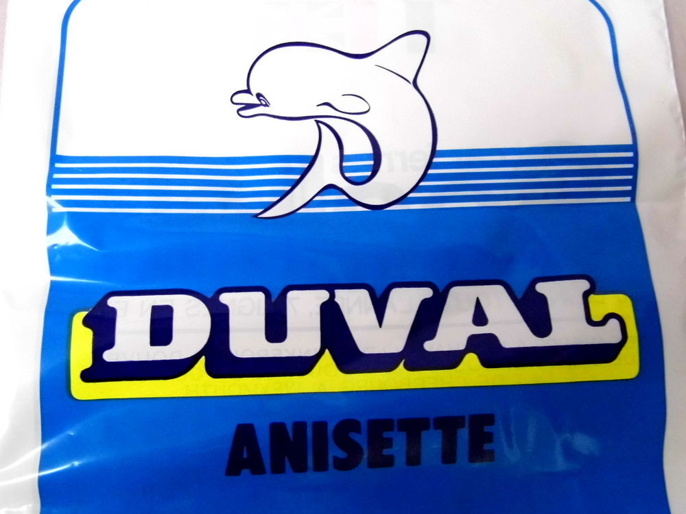 Ancien sac publicitaire PASTIS DUVAL SNCF SEALINK 