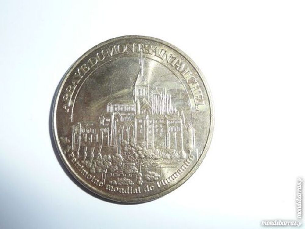 M&eacute;daille touristique Abbaye mont St Michel 2008 