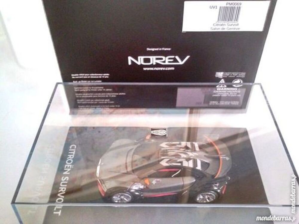 Citroen Survolt Gen&egrave;ve 2010 PM Norev Neuf Boite Jeux / jouets