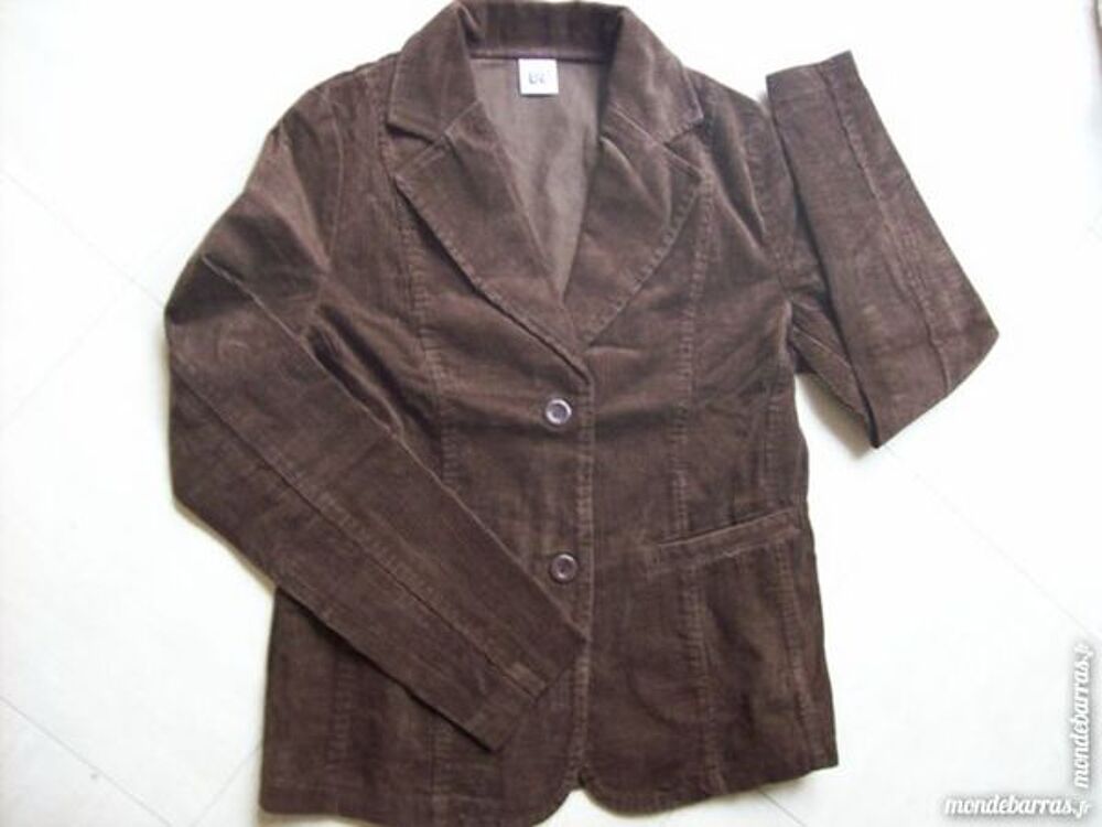 veste jean rouille + veste velours - 40 - zoe Vêtements