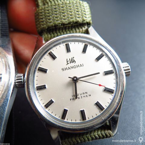SHANGHAI montre mcanique Chinoise 19 rubis CHI000 65 Metz (57)