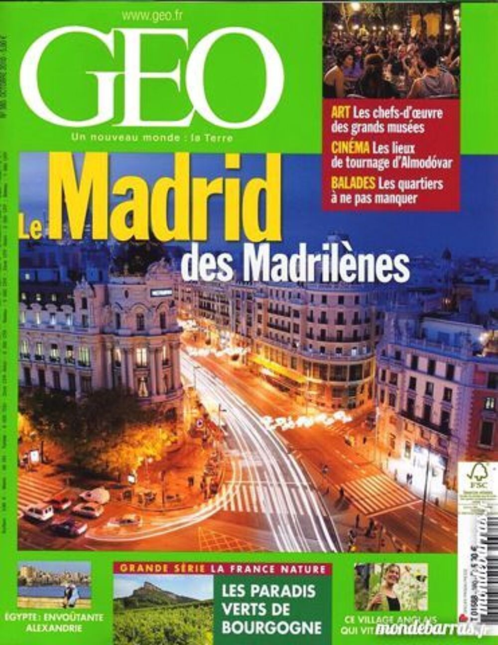 ESPAGNE - Beaut&eacute; du monde. g&eacute;o Livres et BD