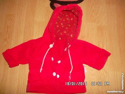 manteau rouge pour poupe 2 Chambly (60)