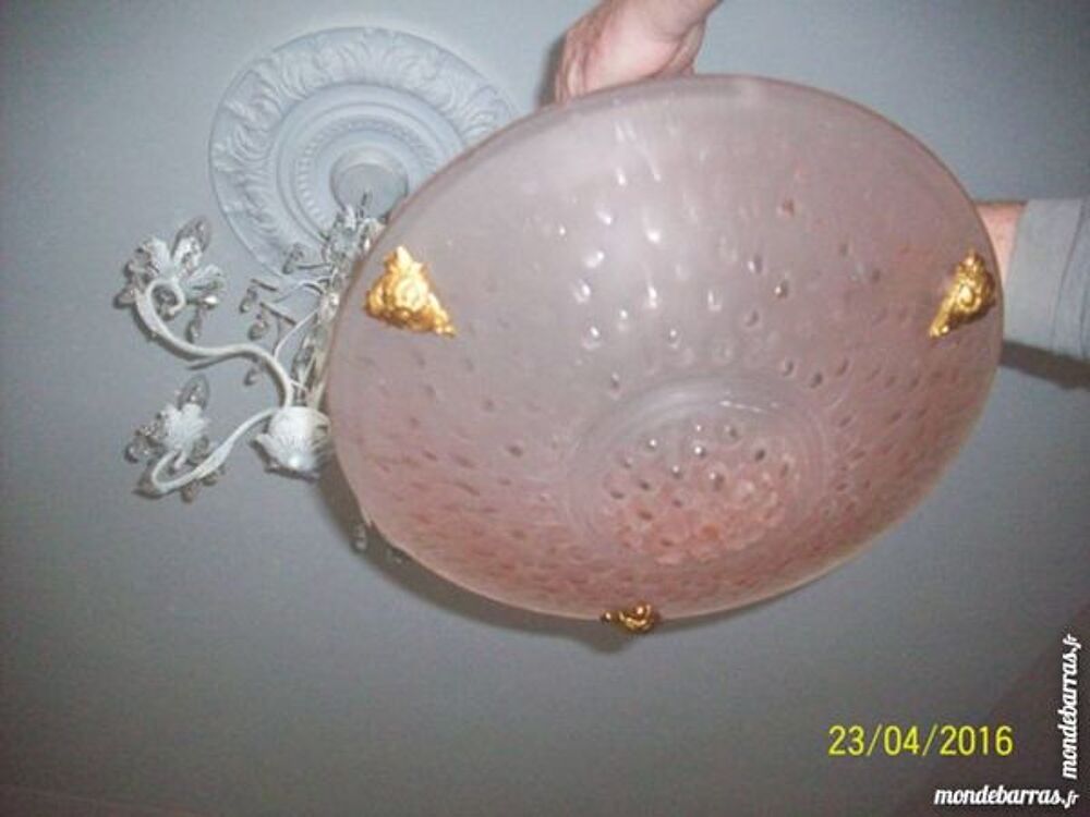 suspension pate de verre Décoration