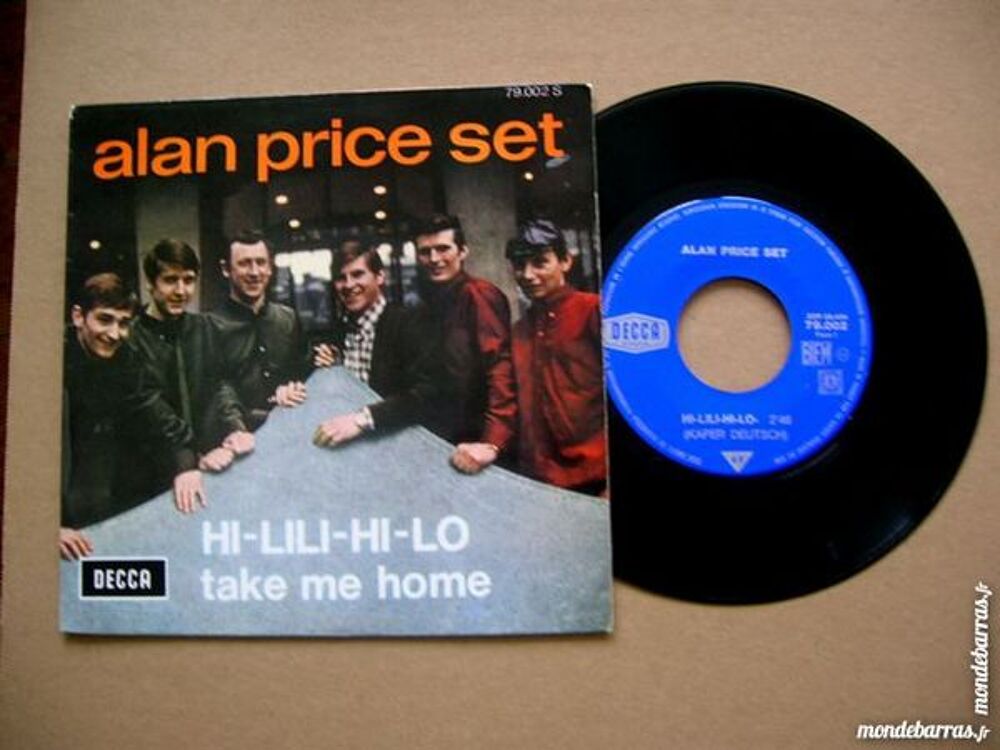 45 Tours ALAN PRICE SET Hi-Lili-Hi-Lo CD et vinyles