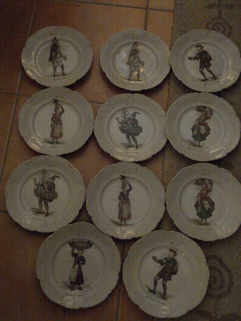 11 ASSIETTE DECORATIVE PORCELAINE DE LIMOGES SOFAFILS 100 Fontenay-le-Fleury (78)