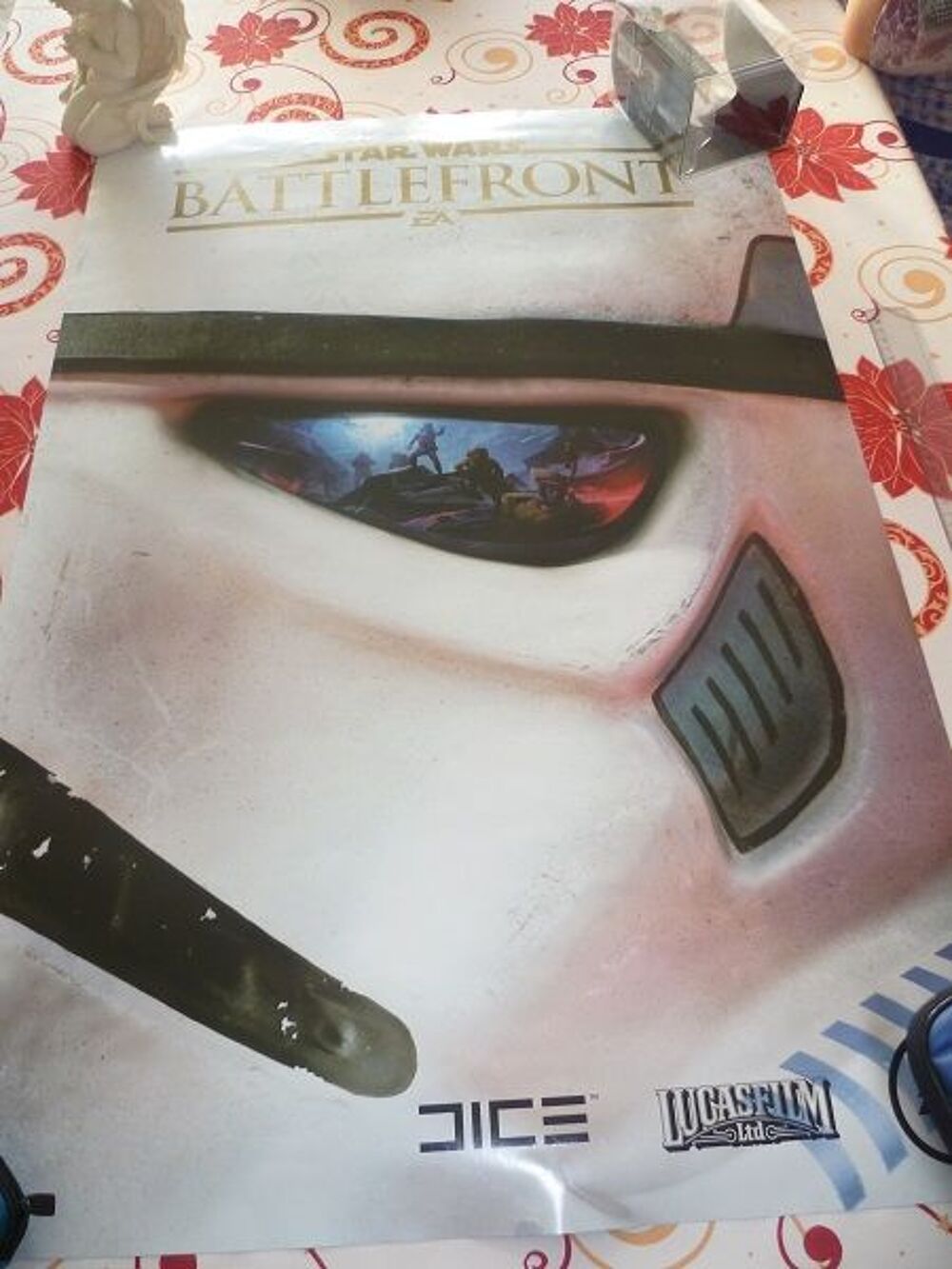 Poster star wars cin&eacute; film lucas trooper jeu video Décoration