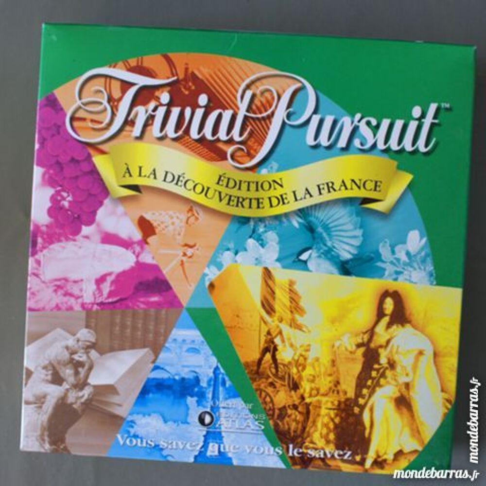 Trivial pursuit &agrave; la decouverte de la france Jeux / jouets
