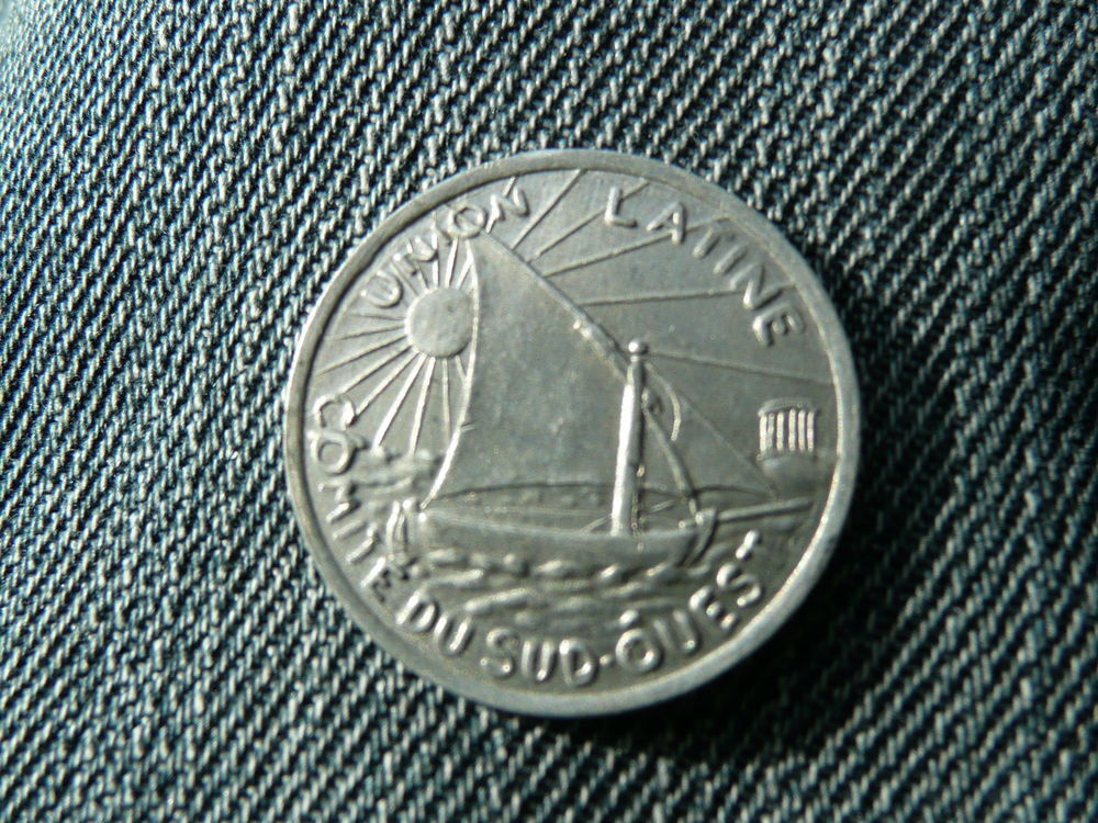 Jeton Alu BP 10 centimes Toulouse 1922-1930 