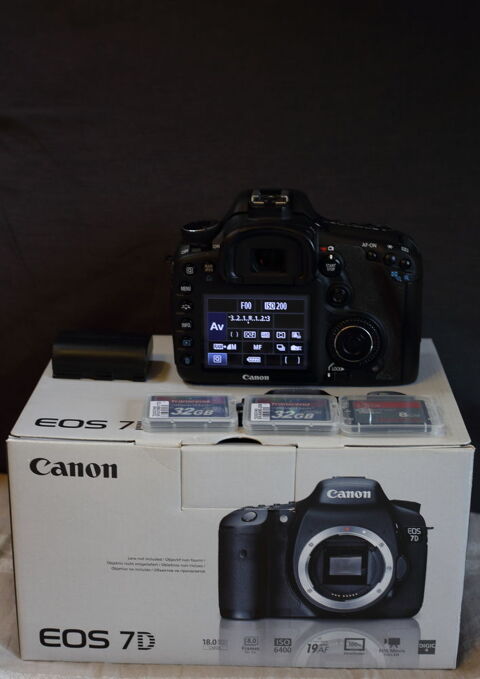Canon 7d ORIGINAL - de 2012 - 16500 clics  950 Merville (59)