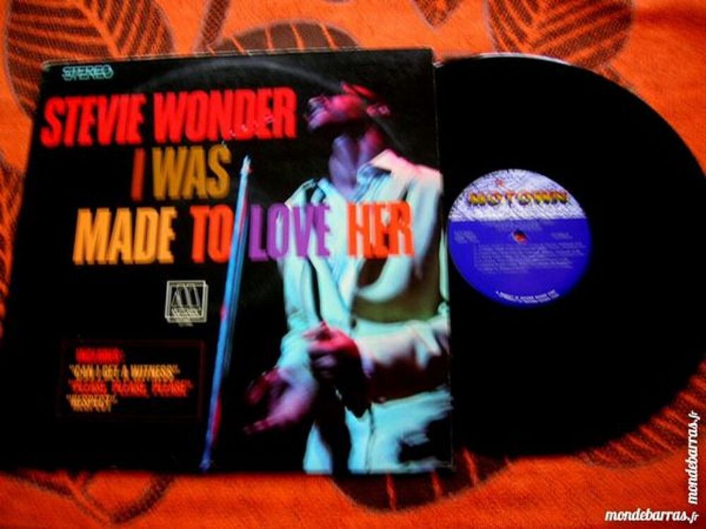 33 TOURS STEVIE WONDER I was made to love her CD et vinyles