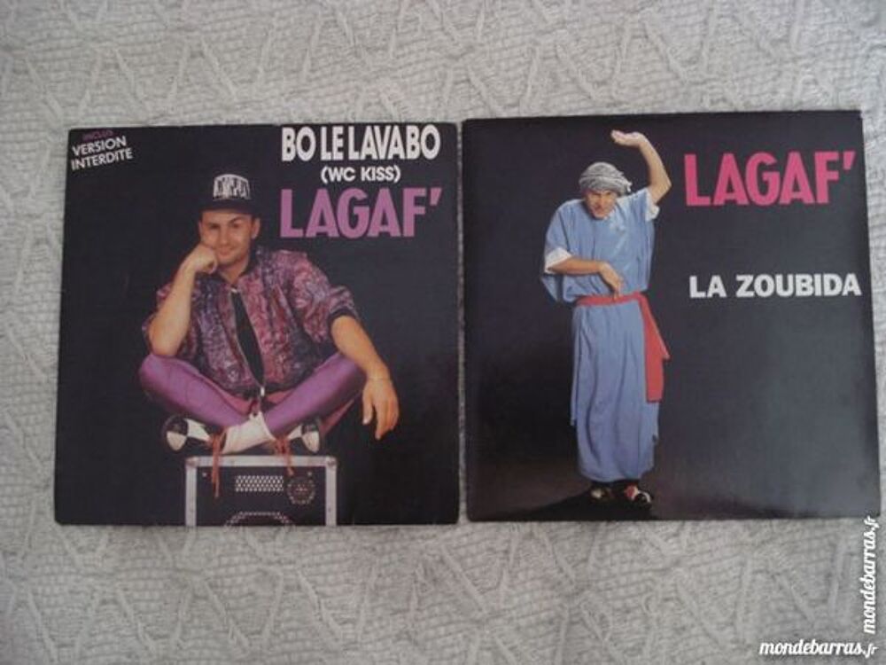Vinyles 45 Ts Lagaf,Sardou,Cordy. CD et vinyles
