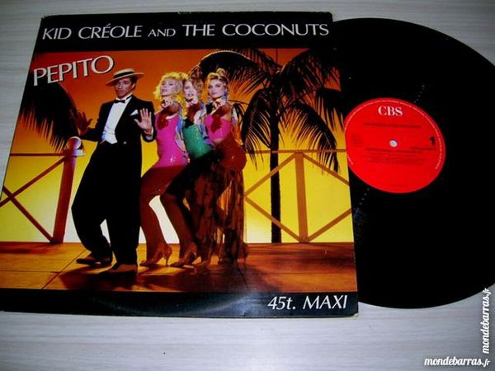 MAXI 45 TOURS KID CREOLE AND THE COCONUTS Pepito CD et vinyles